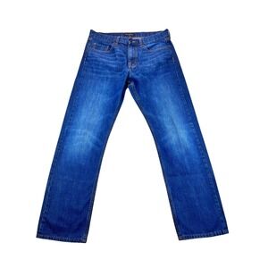 Banana Republic Slim Fit Blue Wash Denim Jeans Mens Size 34x32